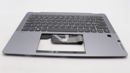 Lenovo IdeaPad 5 14ABR8 Keyboard Palmrest Top Cover Nordic Artic Grey 5CB1K20835