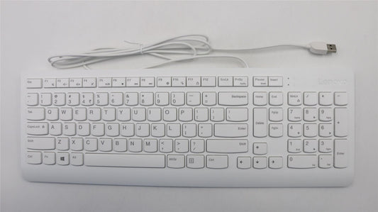 Genuine Lenovo IdeaCentre 310-20IAP Keyboard Indian White 00XH680