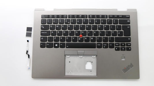 Lenovo ThinkPad X1 3rd Gen Palmrest Cover Keyboard Slovenian Silver 01LX975