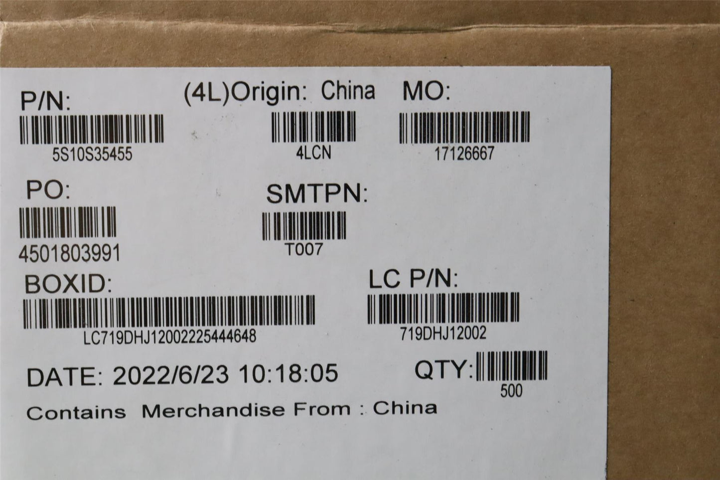 Lenovo SCREW Screw L21EK 2 6L K3.3D0.3T NL GR 5S10S35455