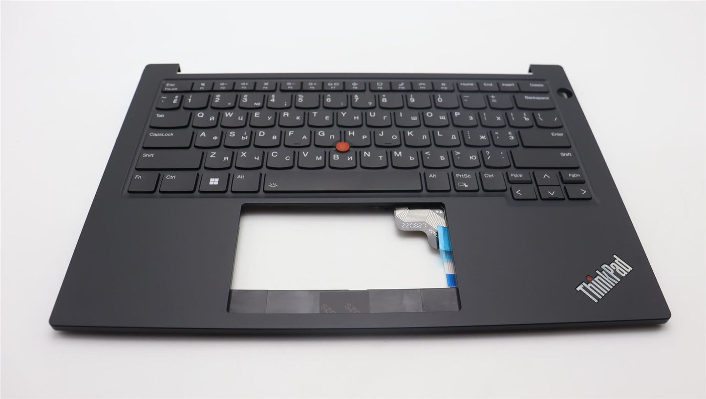 Lenovo ThinkPad E14 Gen 5 Keyboard Palmrest Top Cover Ukrainian Black 5M11L92648
