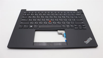 Lenovo ThinkPad E14 Gen 5 Keyboard Palmrest Top Cover Ukrainian Black 5M11L92648