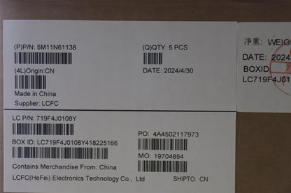 Lenovo MECH_ASM GRP_KBD_BZL_LA SPA_WL_DB_LTN 5M11N61138