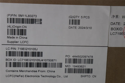 Lenovo MECH_ASM KBDBZL,DEN,WL,BK/BZ,SRX 5M11L83273