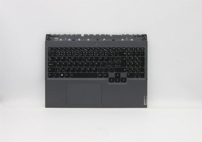 Lenovo 5 16ACH6H Palmrest Cover Touchpad Keyboard Czech Slovakian 5CB1C14947
