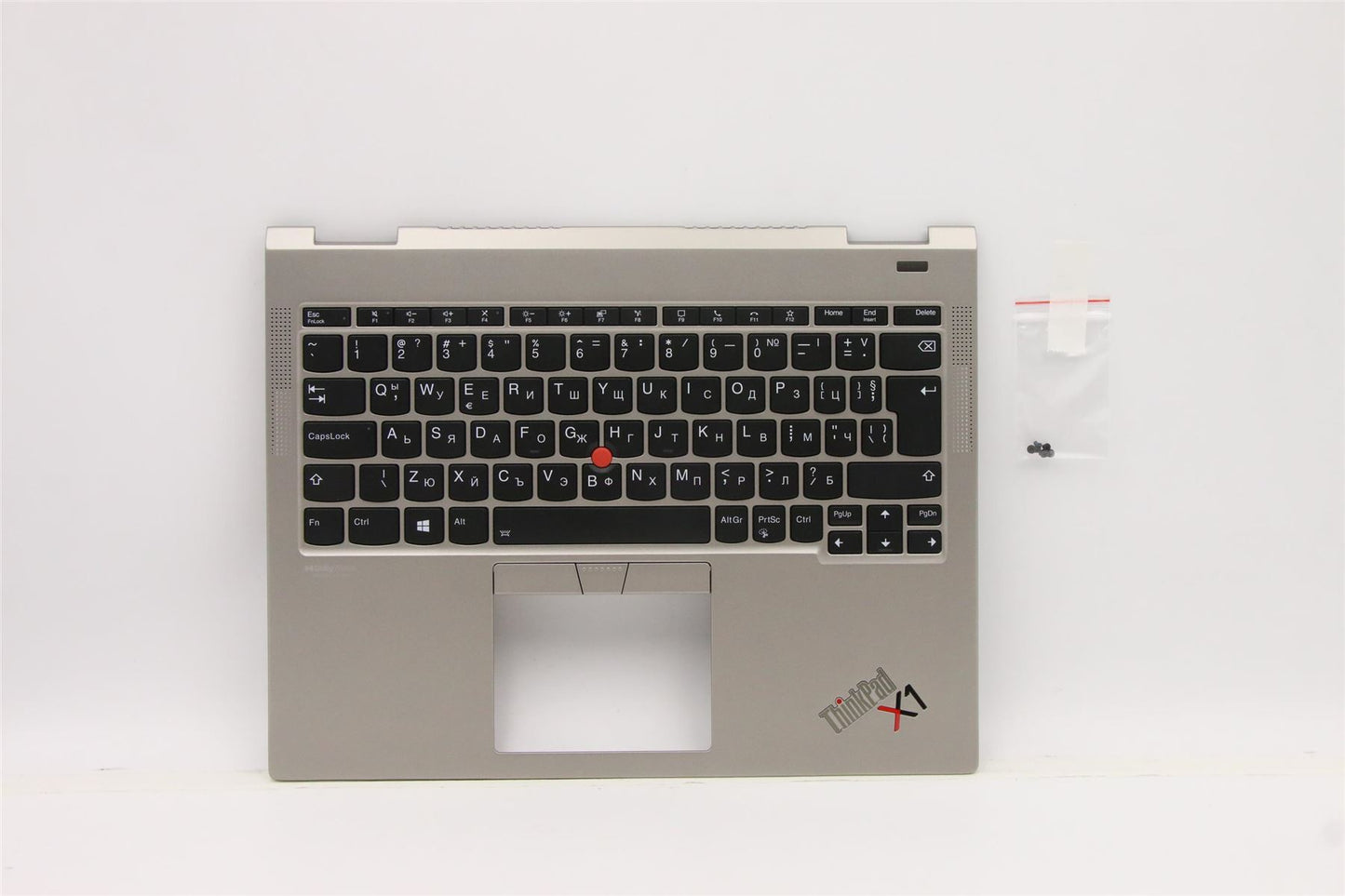 Lenovo ThinkPad X1 Keyboard Palmrest Top Cover Bulgarian Titanium 5M11B59886