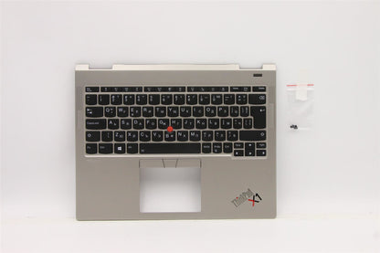 Lenovo ThinkPad X1 Keyboard Palmrest Top Cover Bulgarian Titanium 5M11B59886