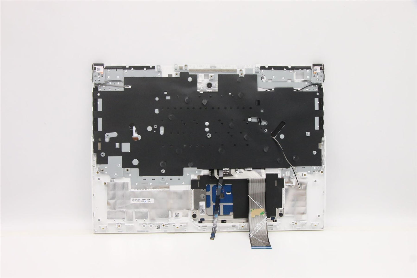 Lenovo Legion 5 16ACH6H Palmrest Touchpad Cover Keyboard German White 5CB1C14923