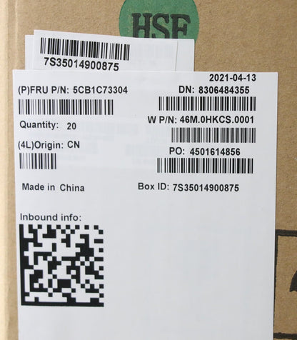 Lenovo ThinkPad L13 Handballenauflage, Gehäuse oben, Schwarz, 5CB1C73304
