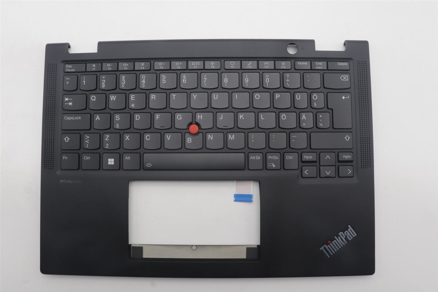 Lenovo ThinkPad X13 Gen 4 Keyboard Palmrest Top Cover Estonian Black 5M11L64217