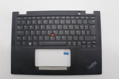 Lenovo ThinkPad X13 Gen 4 Keyboard Palmrest Top Cover Estonian Black 5M11L64217
