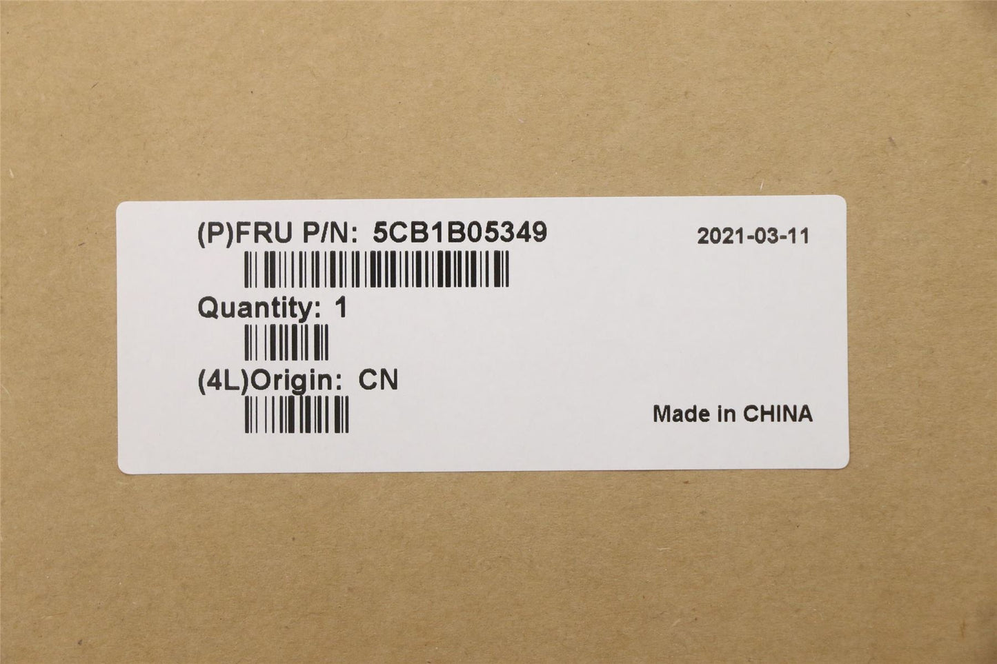 Lenovo Upper Case ASM_US INTE Q82A3 DM 5CB1B05349