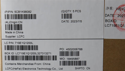 Lenovo Upper Case ASM_ENG L82YT NFP BK 5CB1K98082