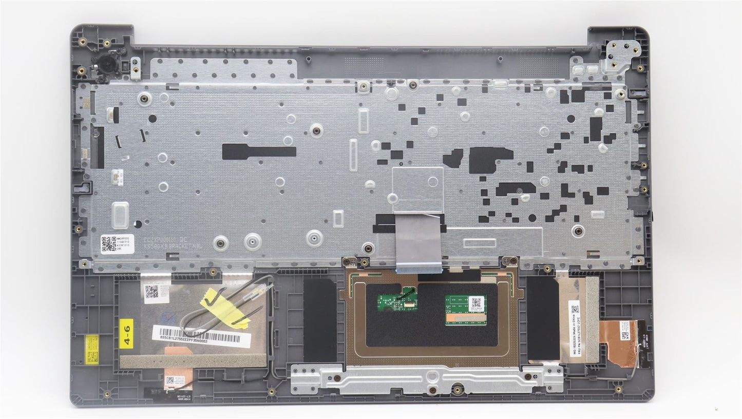 Lenovo IdeaPad 3 15AMN8 Palmrest Cover Touchpad Keyboard Belgian 5CB1L27552