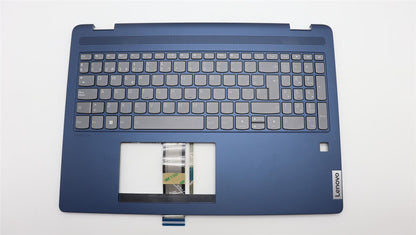 Lenovo IdeaPad 5 16IRU8 Keyboard Palmrest Top Cover Spanish 5CB1L30931