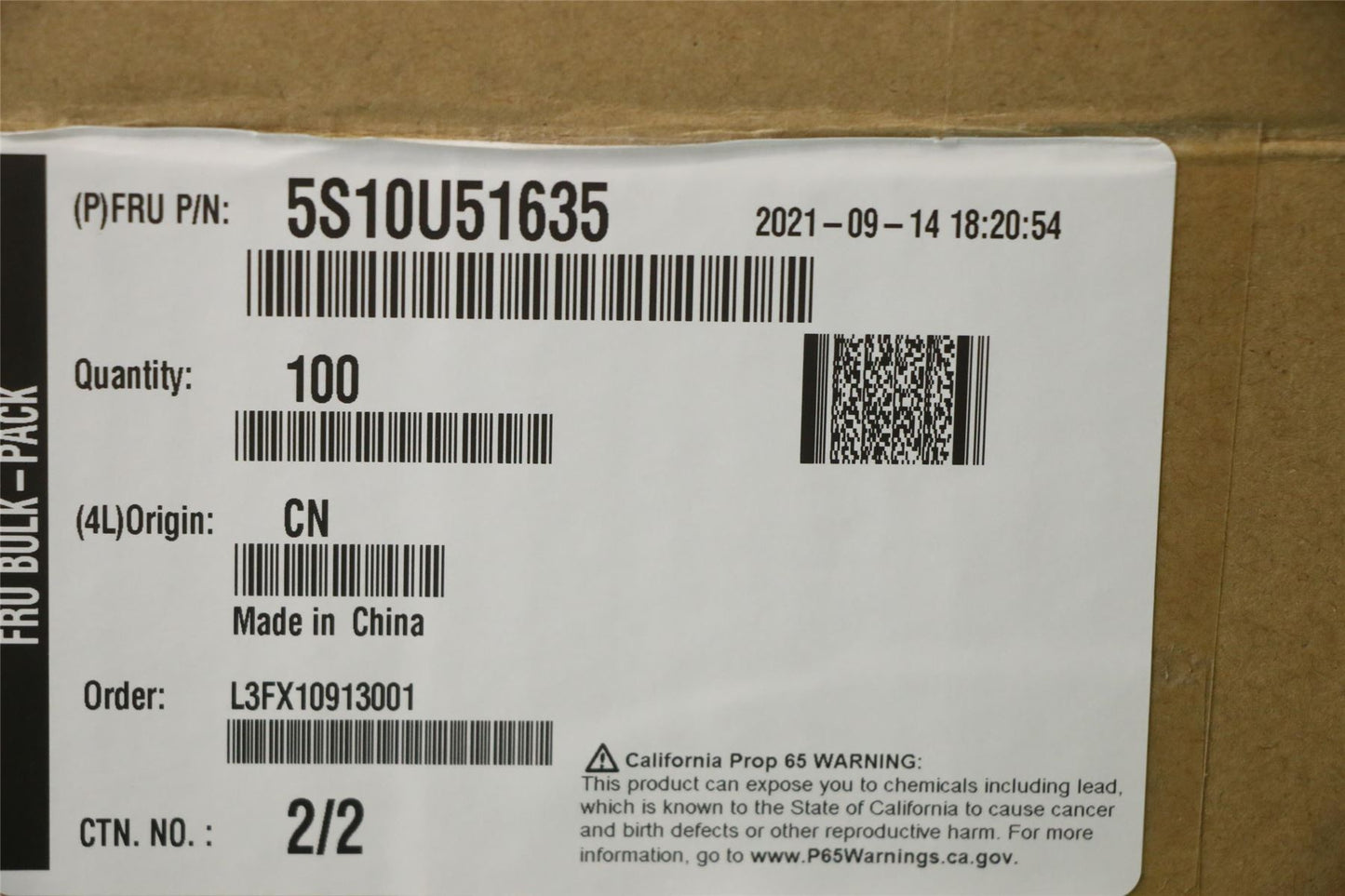 Lenovo Thumb Screw For Side Cover 5S10U51635
