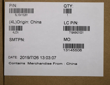 Lenovo LABEL Drift 1.0 FRU GEO LABEL KIT 5L10V15281