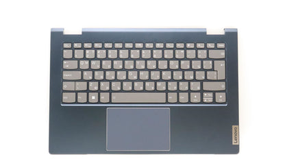 Lenovo Yoga 14s G2 IAP Palmrest Cover Touchpad Keyboard Bulgarian 5CB1J10063