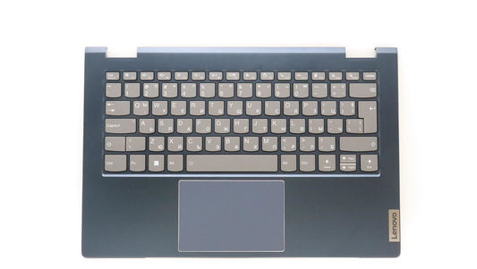 Lenovo Yoga 14s G2 IAP Palmrest Cover Touchpad Keyboard Bulgarian 5CB1J10063
