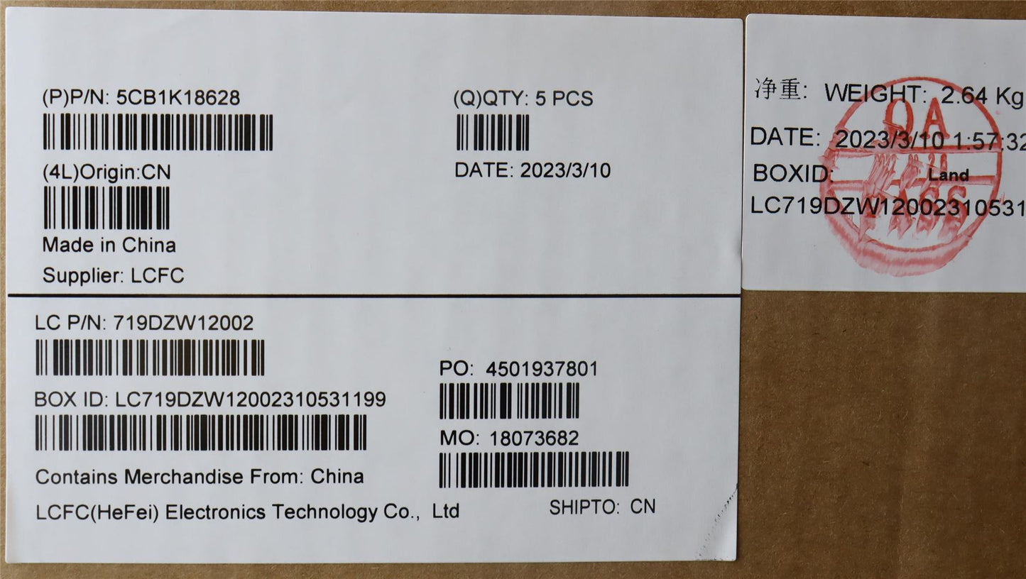 Lenovo Cover L 82XB Lower case AB 15W 5CB1K18628
