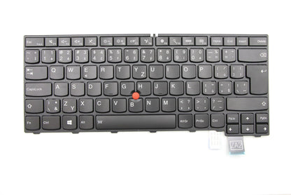 Genuine Lenovo ThinkPad T460p Keyboard Czech Black Backlit 00UR403