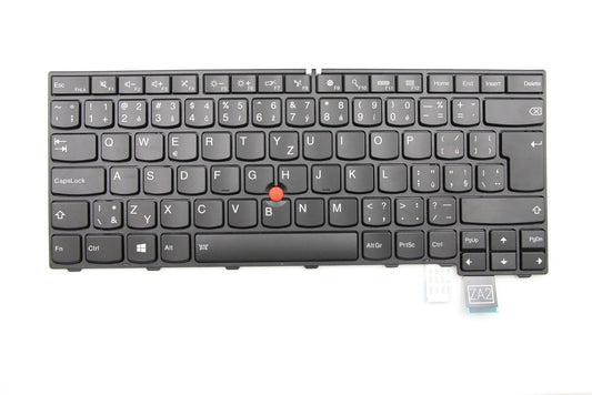 Genuine Lenovo ThinkPad T460p Keyboard Czech Black Backlit 00UR403