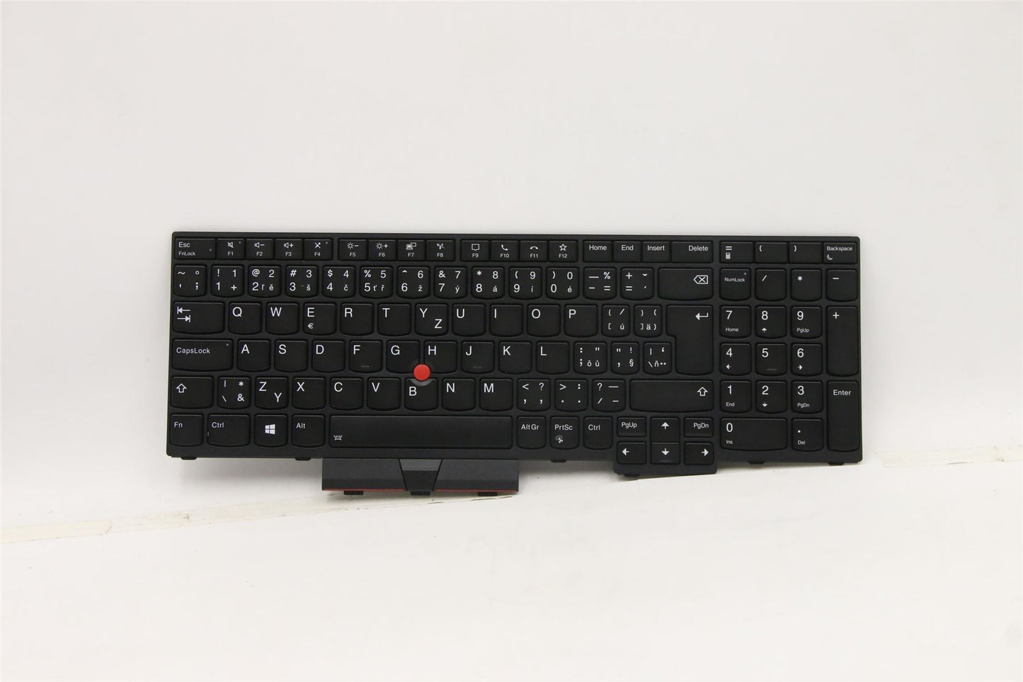 Lenovo ThinkPad L15 2 L15 Keyboard Czech Slovakian Black Backlit 5N20W68288