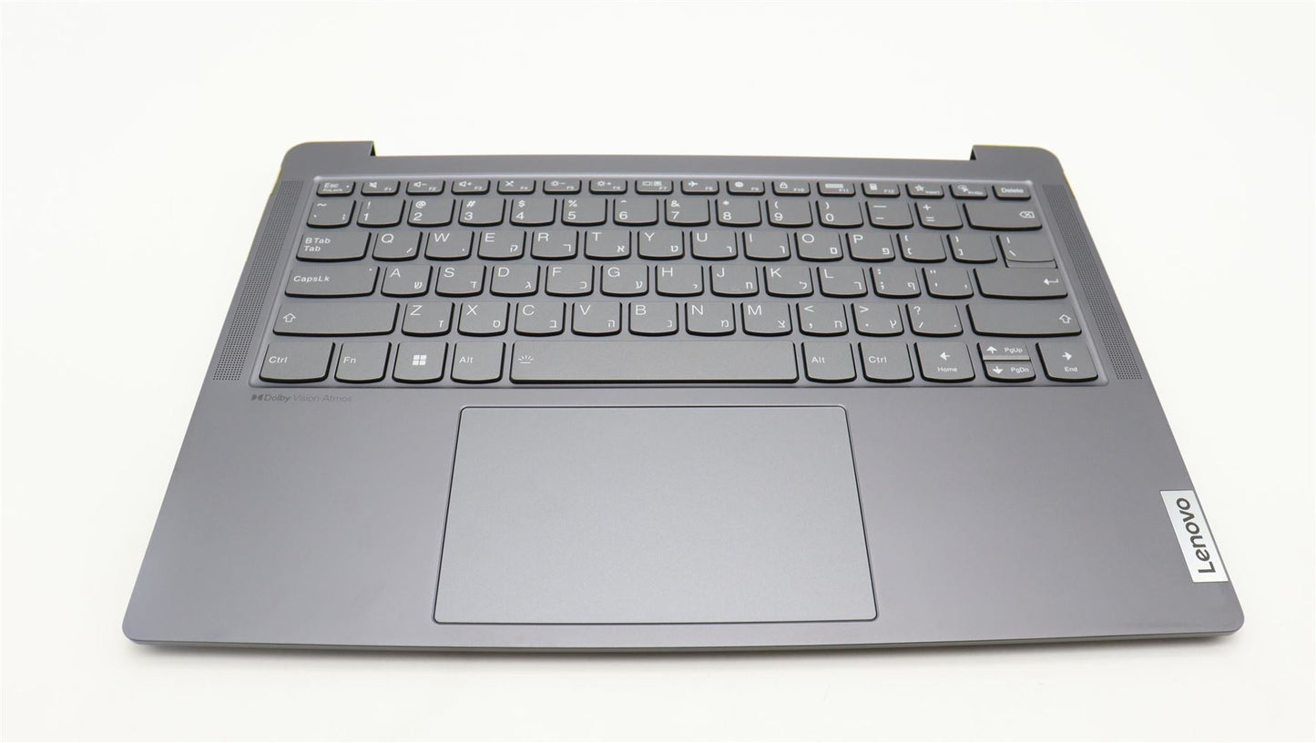 Lenovo Yoga 6 14IAP8 Palmrest Cover Touchpad Keyboard Hebrew 5CB1K02695