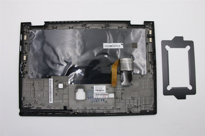 Lenovo Yoga X390 Palmrest Cover Keyboard French Black 02HL660
