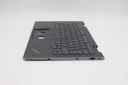 Lenovo ThinkPad X1 6th Gen Keyboard Palmrest Top Cover Belgian 5M11C40958