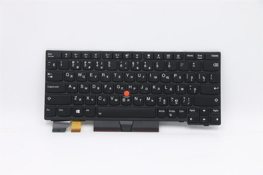 Lenovo ThinkPad X280 A285 X390 X395 L13 Keyboard Russain Black Backlit 01YP142