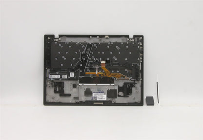 Lenovo ThinkPad X1 Gen 1 Keyboard Palmrest Top Cover Hungarian Black 5M11B38325