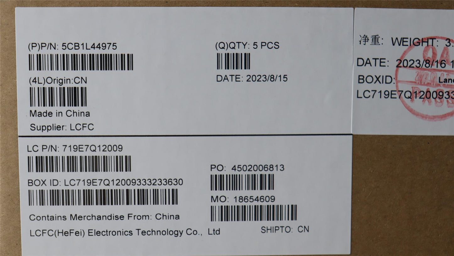 Lenovo Upper Case ASM_POR L83AQ A/G 5CB1L44975