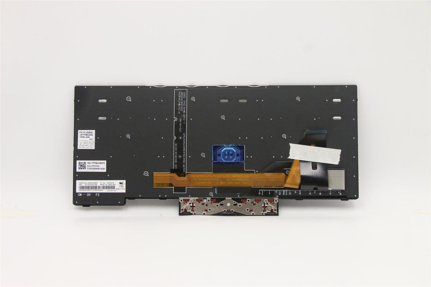 Lenovo ThinkPad P14s 1 P14s 2 T14 1 T14 2 Keyboard Spanish Black 5N20V43769