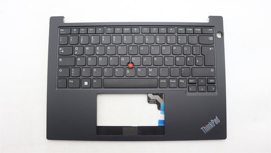 Lenovo ThinkPad E14 Gen 5 Palmrest Cover Keyboard German Black 5M11L92259