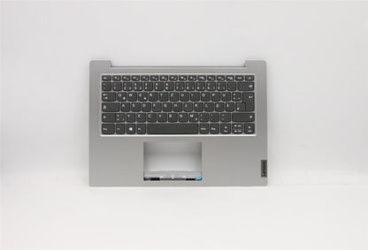 Lenovo IdeaPad 1-14AST-05 Keyboard Palmrest Top Cover German Grey 5CB0W43915