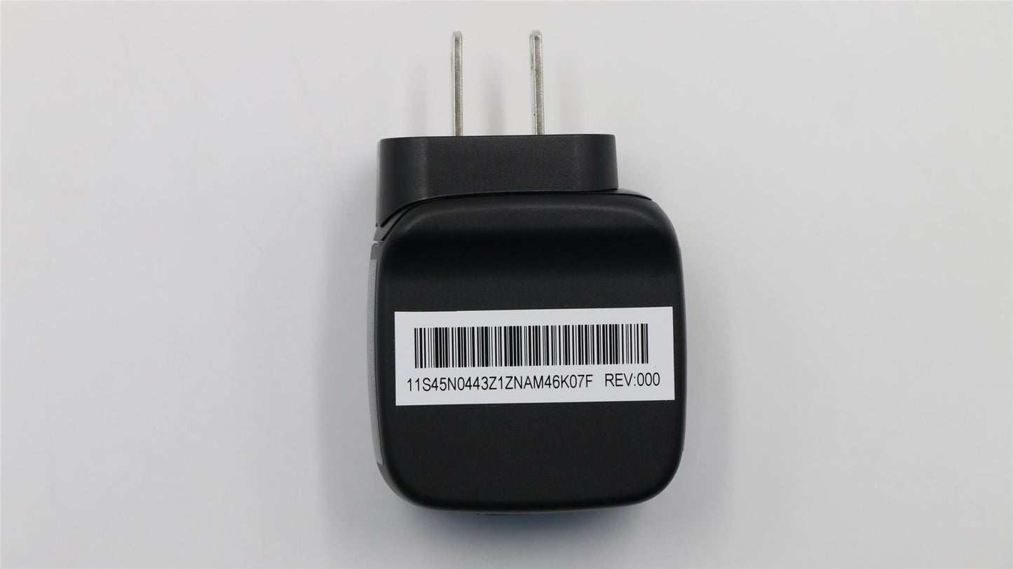 Lenovo New release Coltrane PI 10W US type AC Adapter FRU 45N0444