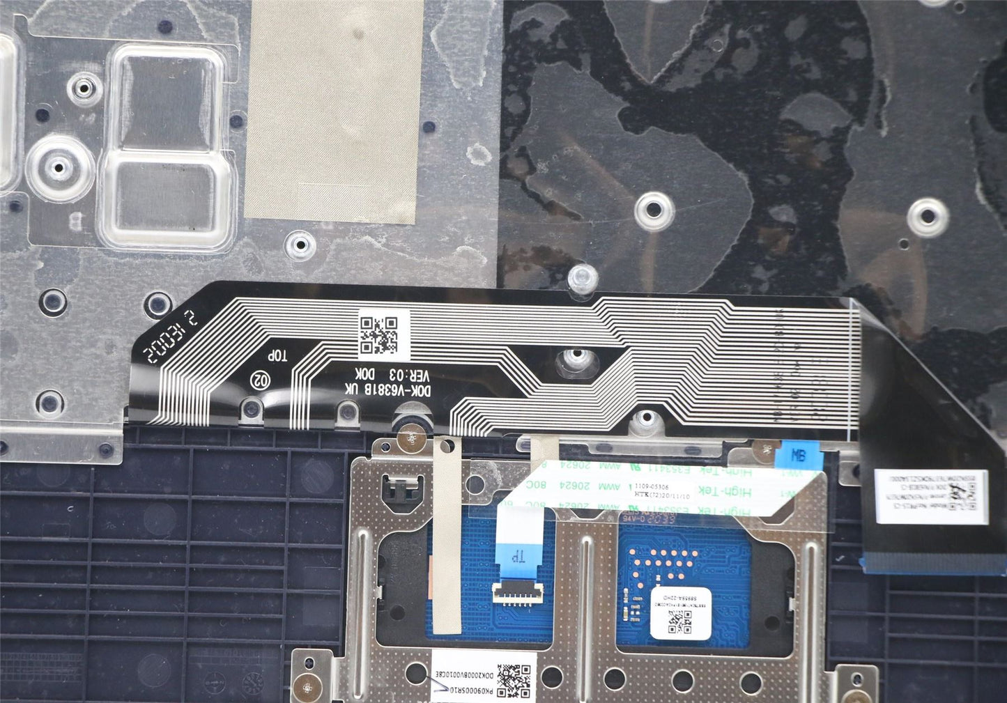 Lenovo IdeaPad 3 11ADA05 Palmrest Cover Touchpad Keyboard Abyss Blue 5CB0Z53030