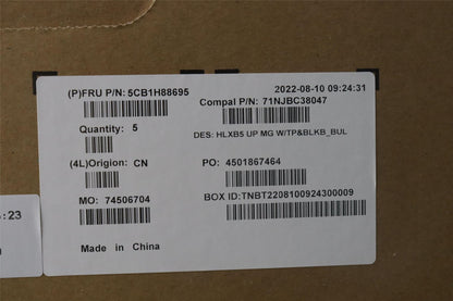 Lenovo ThinkBook 15 G4 ABA Palmrest Cover Touchpad Keyboard Silver 5CB1H88695