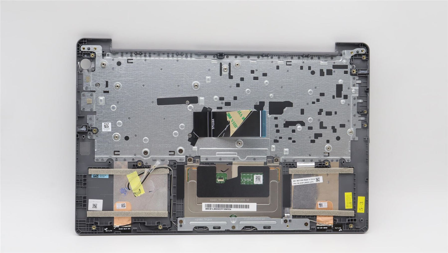 Lenovo IdeaPad 3 14AMN8 Palmrest Cover Touchpad Keyboard German 5CB1L30023