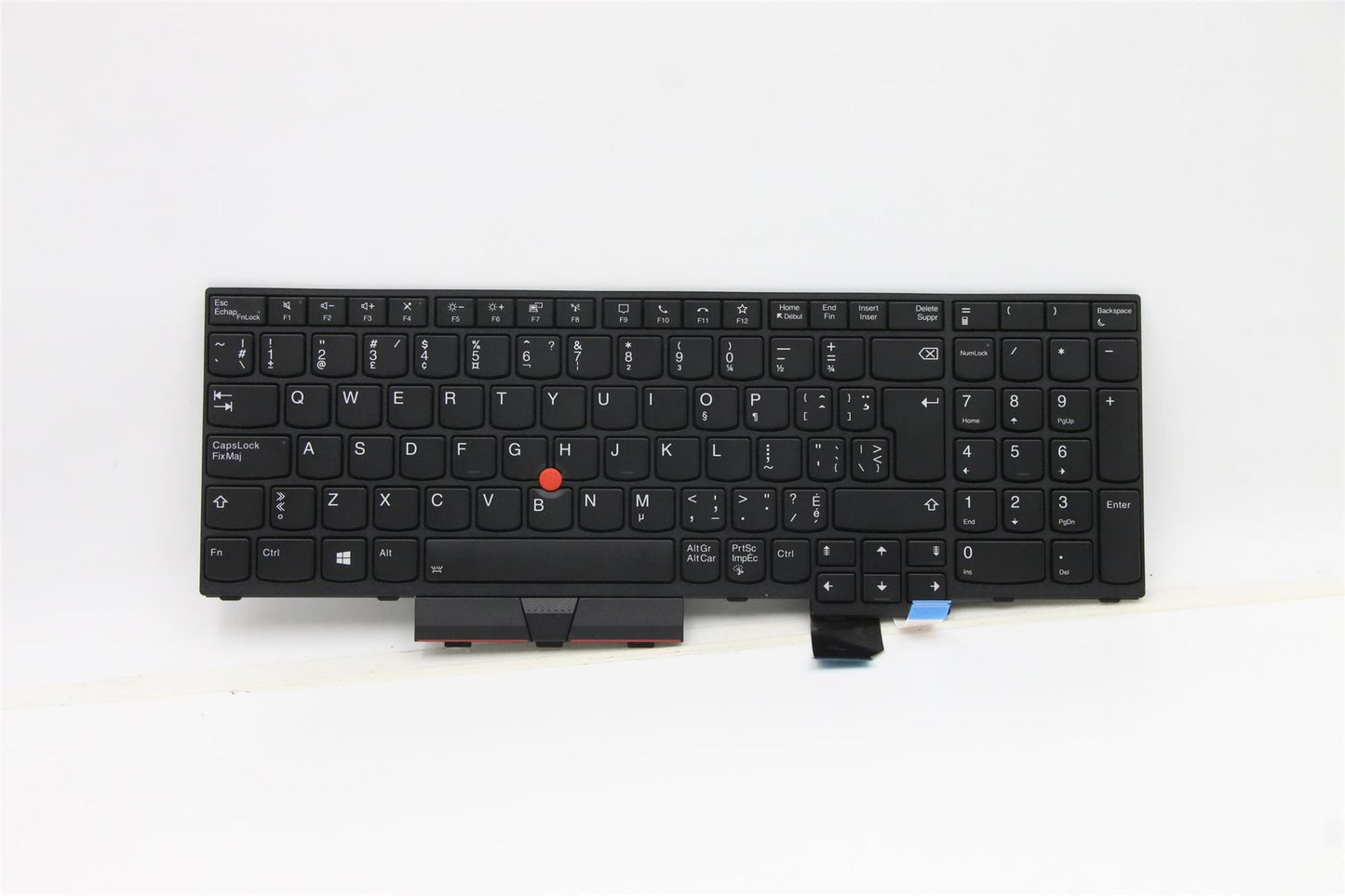 Lenovo MECH_ASM KB w/KB Mlr Num BL(CHY)FRA/ENG 5M10Z54317