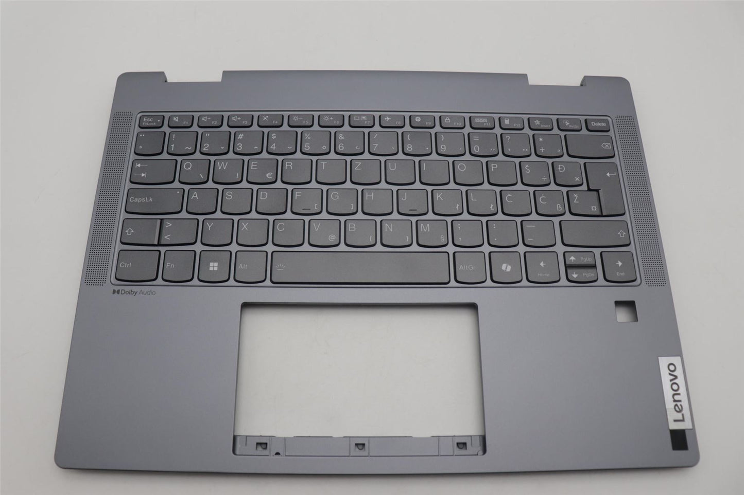 Lenovo Upper Case ASM_SLV H83DR LG STO GY 5CB1N61318