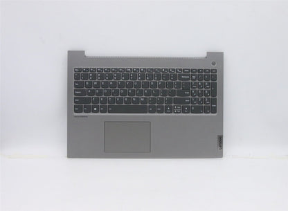 Lenovo ThinkBook 15p IMH Palmrest Cover Touchpad Keyboard US Grey 5CB1B07603