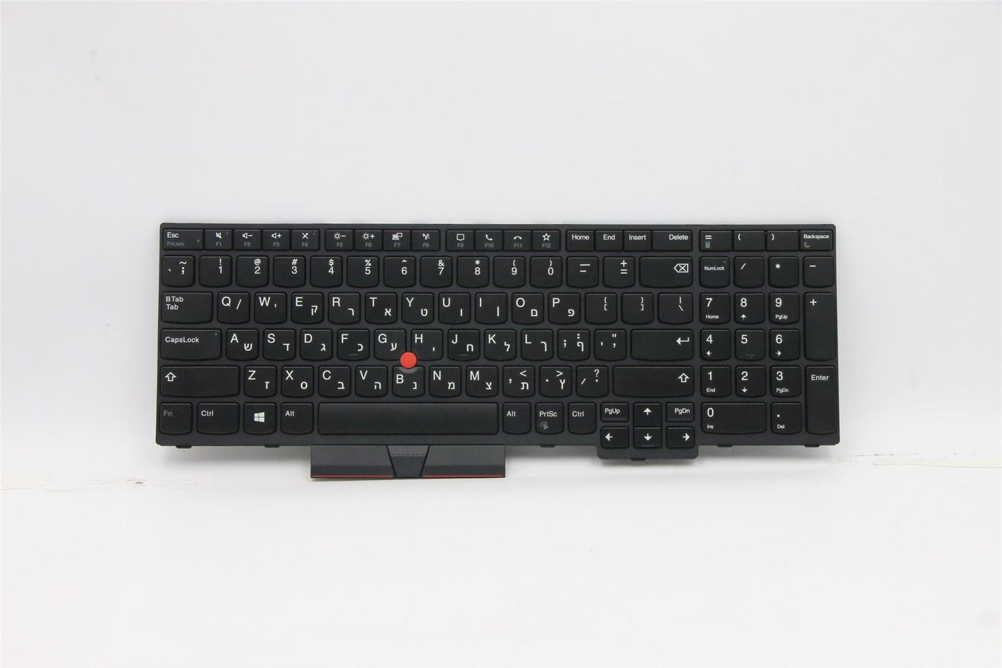 Lenovo ThinkPad T15 Gen 2 T15 P15s Gen 2 Keyboard Hebrew Black 5N20V78157