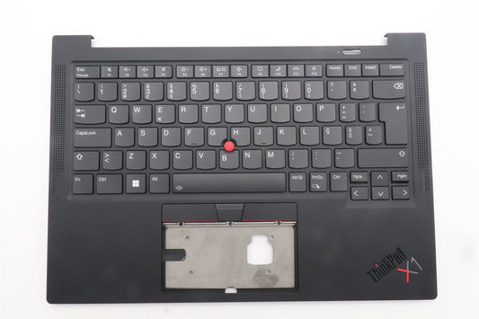 Lenovo ThinkPad X1 10th Gen Keyboard Palmrest Top Cover Portuguese 5M11H44171