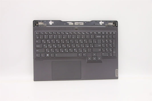 Lenovo S7 15ACH6 Palmrest Cover Touchpad Keyboard Russian Grey 5CB1C93757
