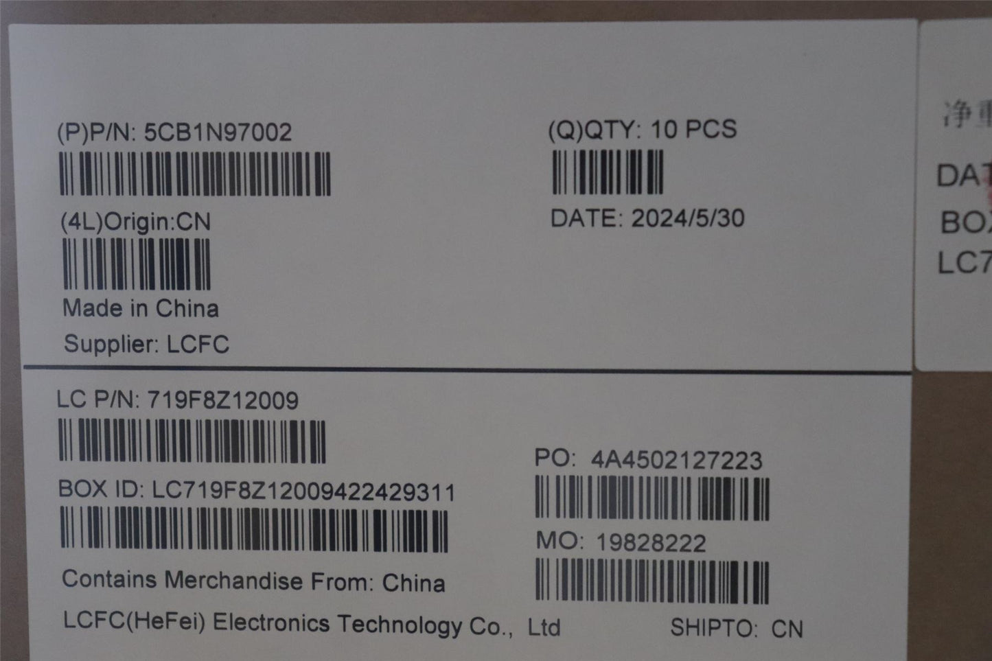 Lenovo Keyboard L83FF ASM POR 5CB1N97002