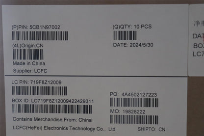 Lenovo Keyboard L83FF ASM POR 5CB1N97002