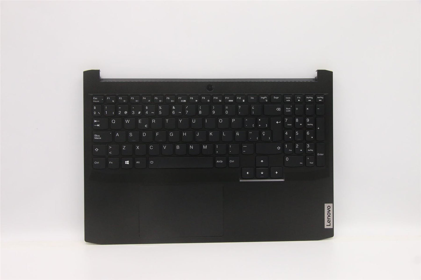 Lenovo Gaming 3-15ACH6 Keyboard Palmrest Top Cover Spanish Black 5CB1D66717