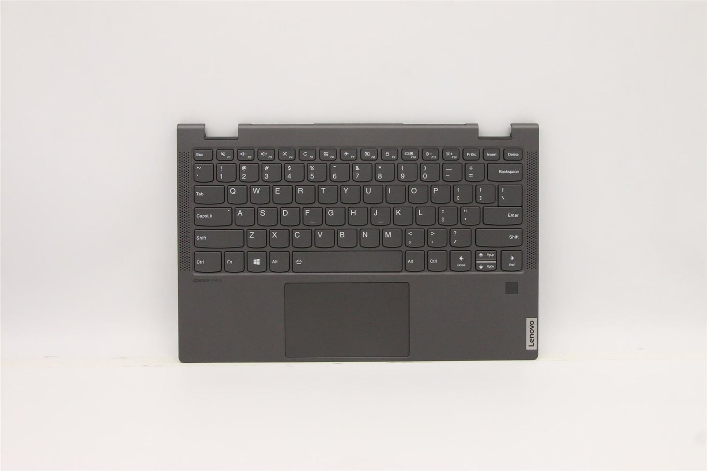 Lenovo Yoga C640-13IML Keyboard Palmrest Top Cover US Black 5CB0W43756